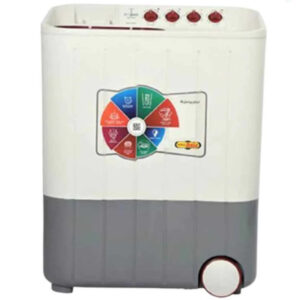 Super Asia Washing Machine SA-244 7 KG Twin Tub Shock & Rust Proof Plastic Body 1 Year Warranty